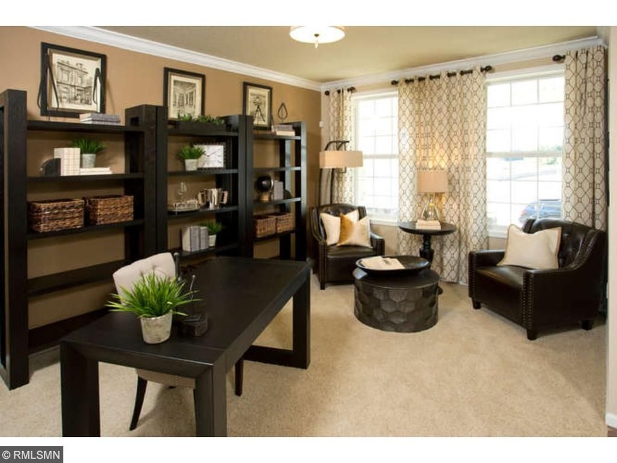 Flex Room on the main level as you walk in.