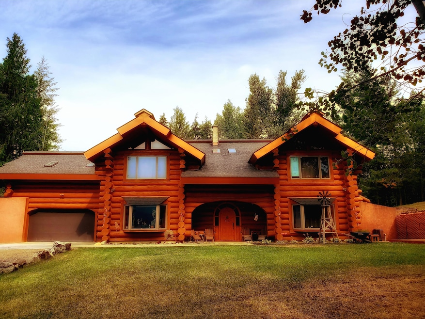Country Charmer Log Home