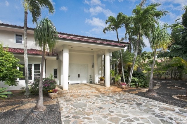 You can see the grandeur of the property when you