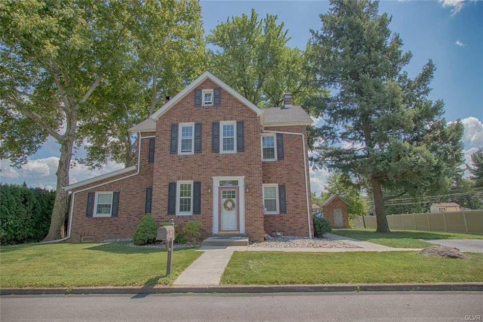 Front of home.