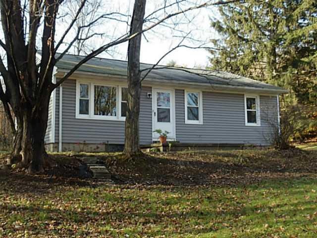 Exterior Front Vinyl sided Maintenance Free Ranch!
