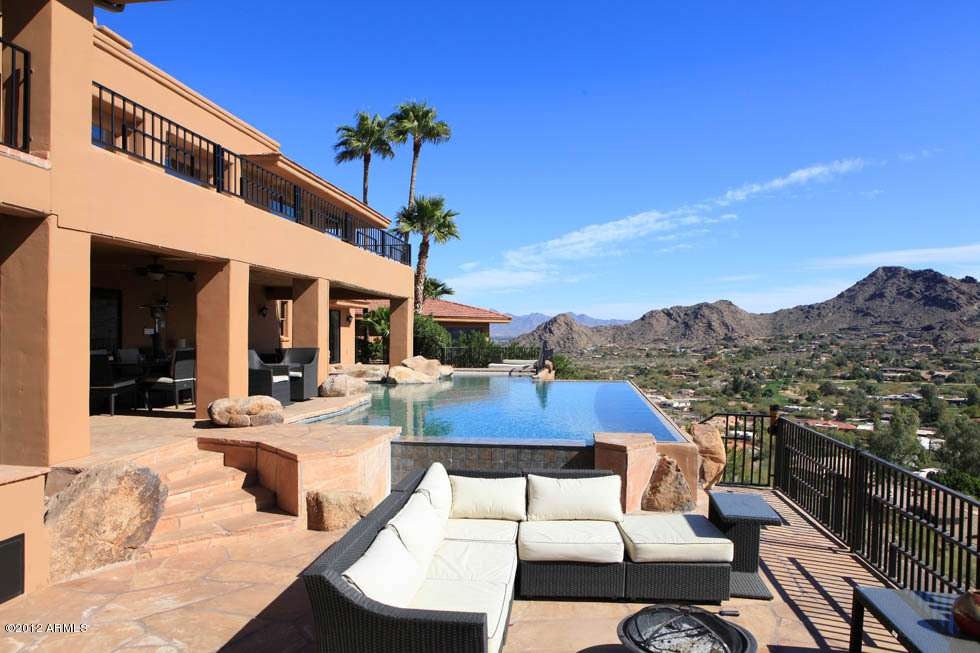Pool and Patio Looking North