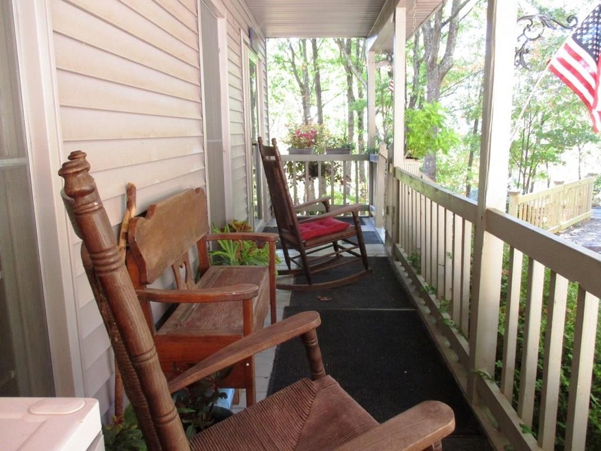Relax on your Front Porch and visit with neighbors.