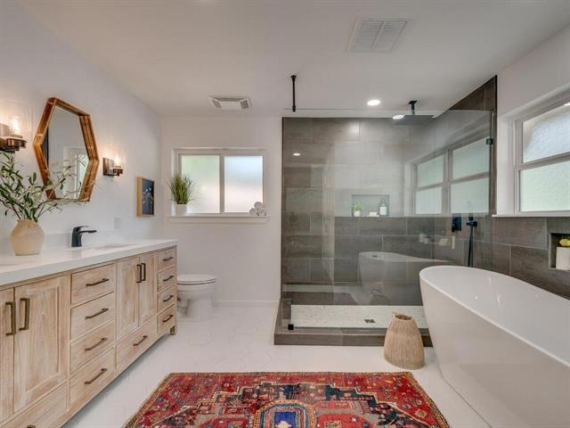Newly renovated primary spa retreat