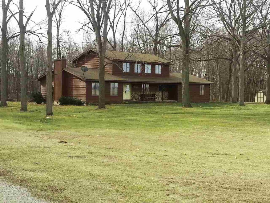 NE side of home from paved county road.