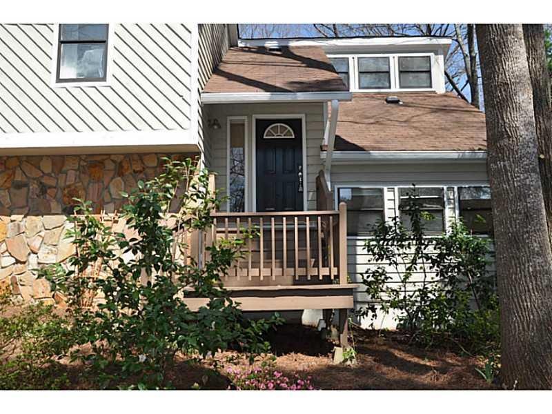 Exterior Front. This is a pretty contemporary home in a convenient location and freshly renovated.