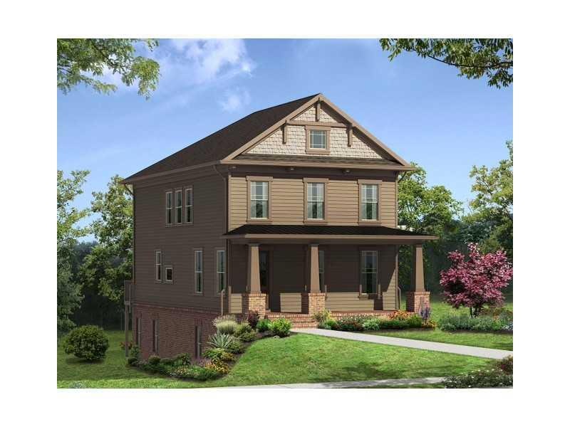 Exterior Front. Greenbriar AMAZING floor plan with