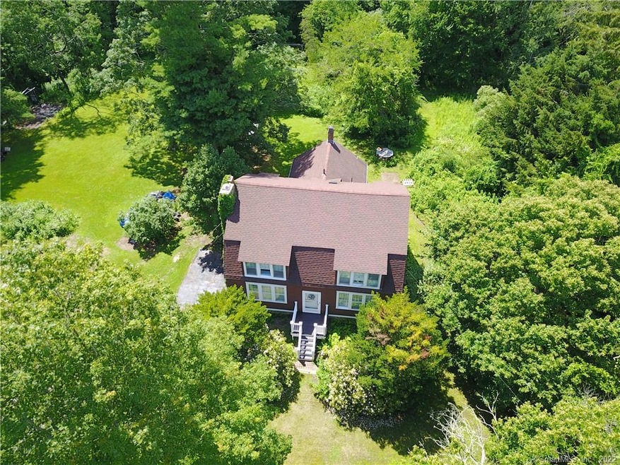Front/drone view.