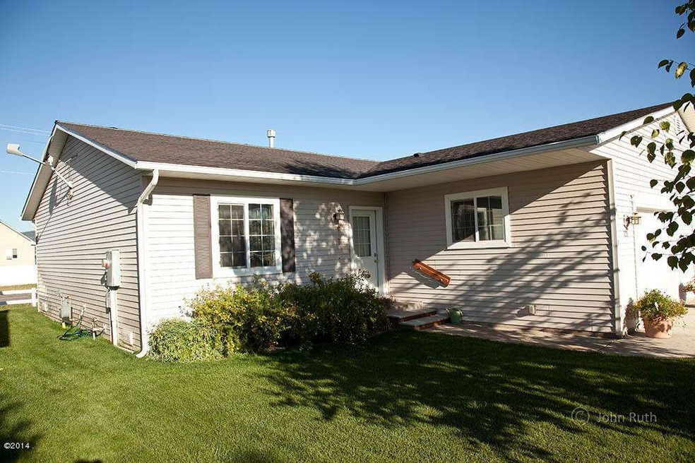 Front Door and Side Yard