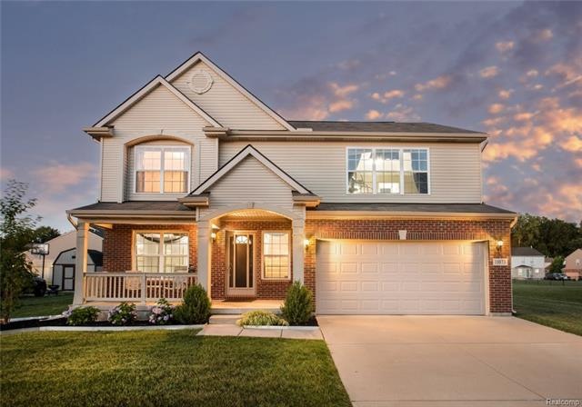 Beautiful twilight view