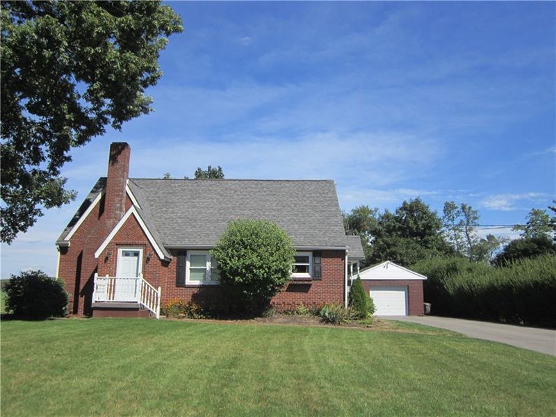 Front view of the home