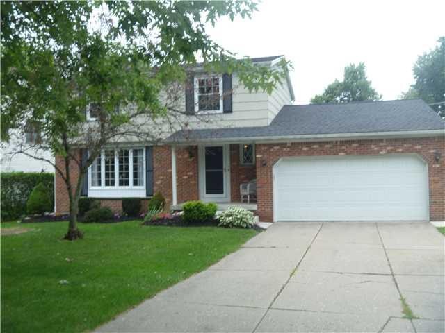 Exterior Front. 2 Car Attached Garage with New Gar