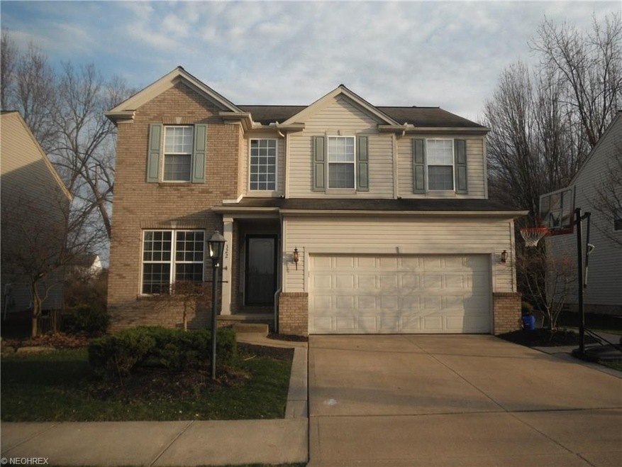 Front of Home Showing attached 2 car garage