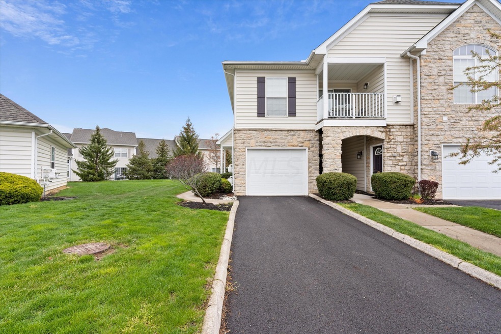 Front of Condo & Garage Space