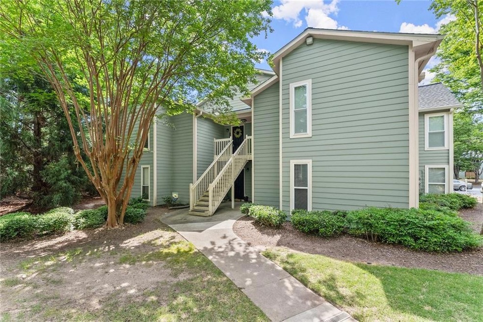 View of back of property