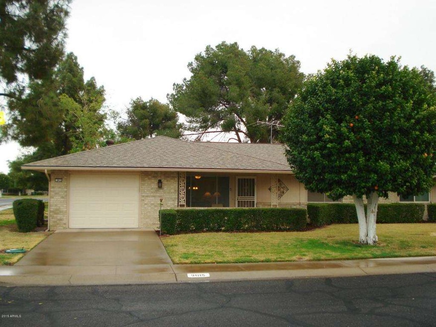 Front View of Duplex