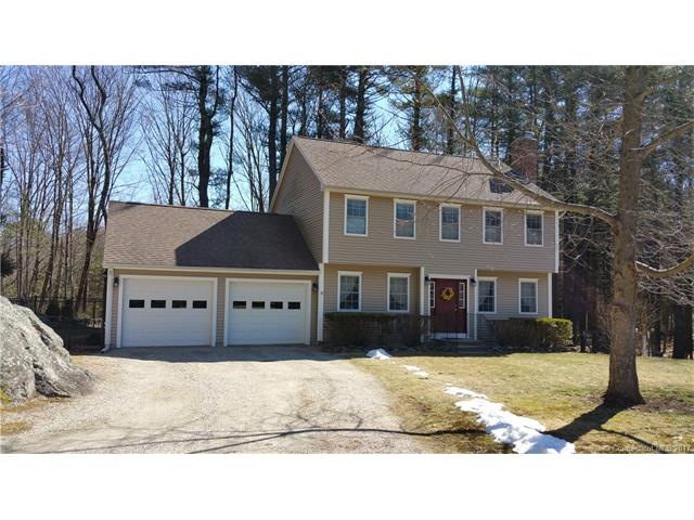 Handsome colonial on 3 acres of woods, trails and 