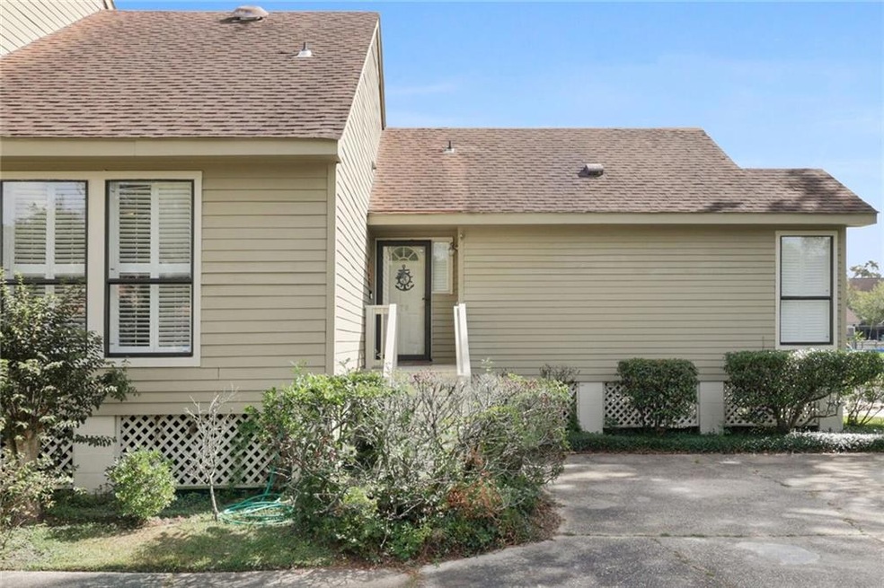 Front view of the condo.