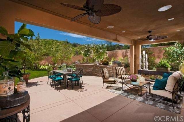 Gorgeous outdoor California Room, as shown in the 