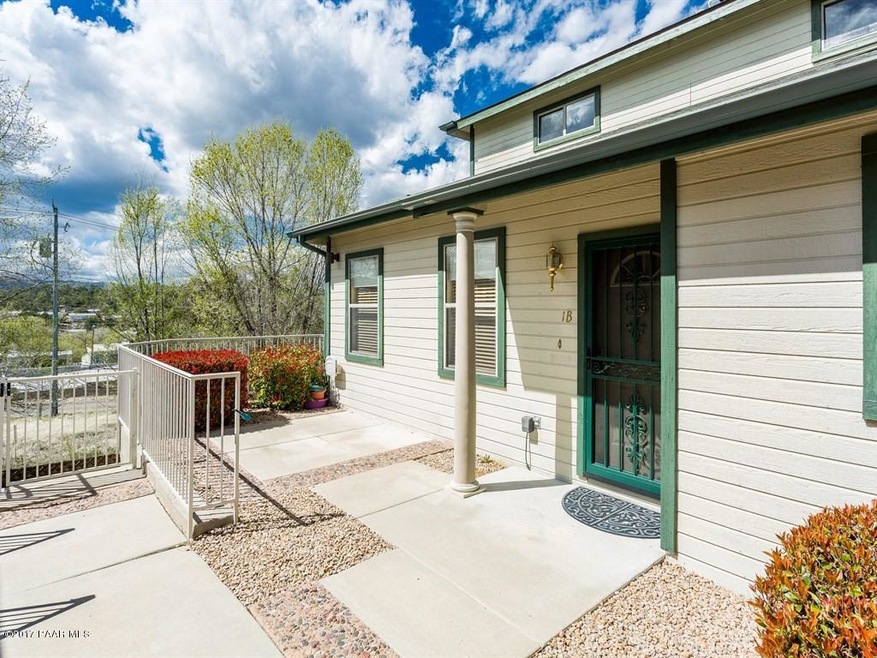Front yard to entry