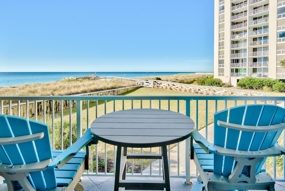 1022 Shoreline Towers - Balcony Gulf Vie