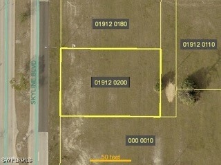 Map of property location featuring property bounda