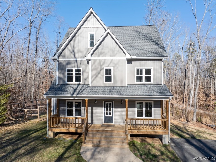 View of front of house featuring covered porch