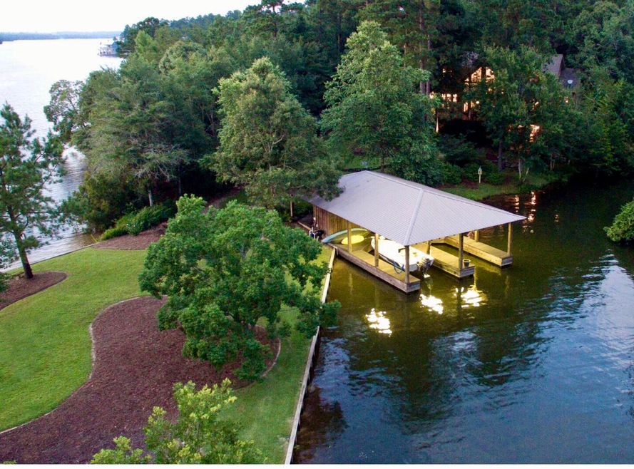 Boat House at Night