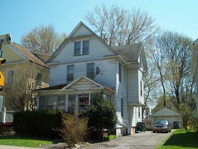 Exterior Front. Front view, homes needs new steeps