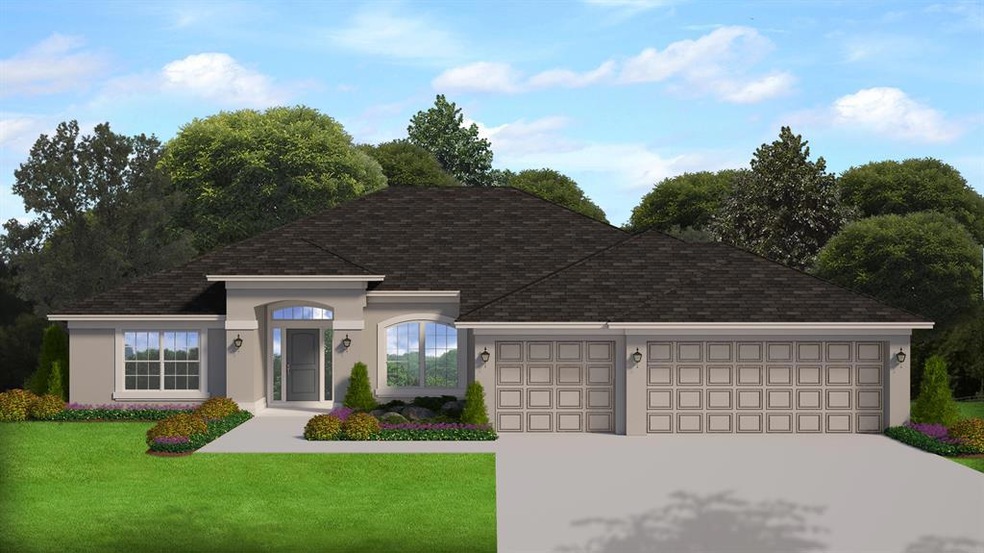 2265 3 Car - Elevation A