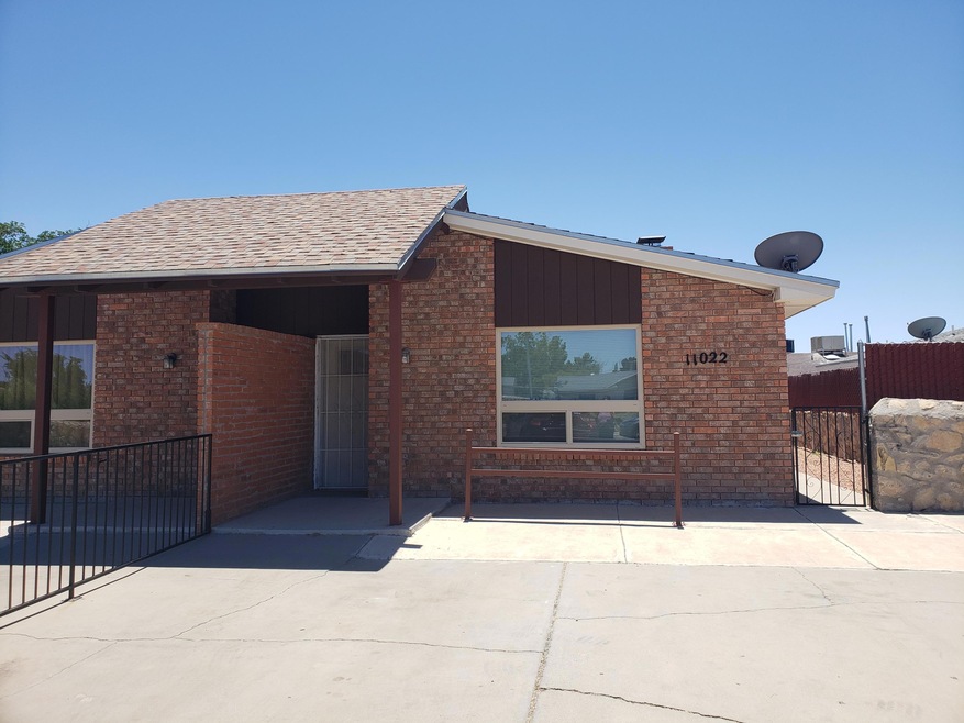 Right side of duplex