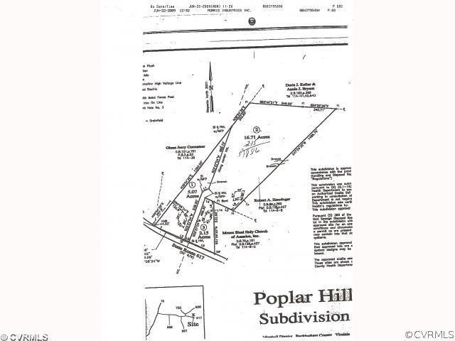 Plat Map - 16.71 acres