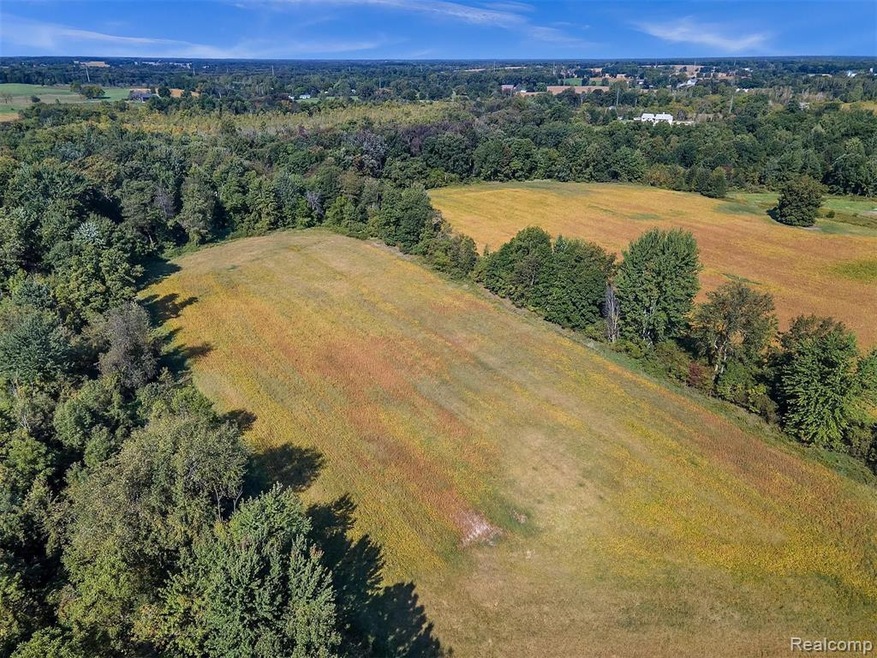 Aerial view of parcel