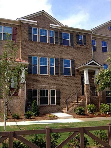Exterior Front. Beautiful 4 sides Brick Brownstone