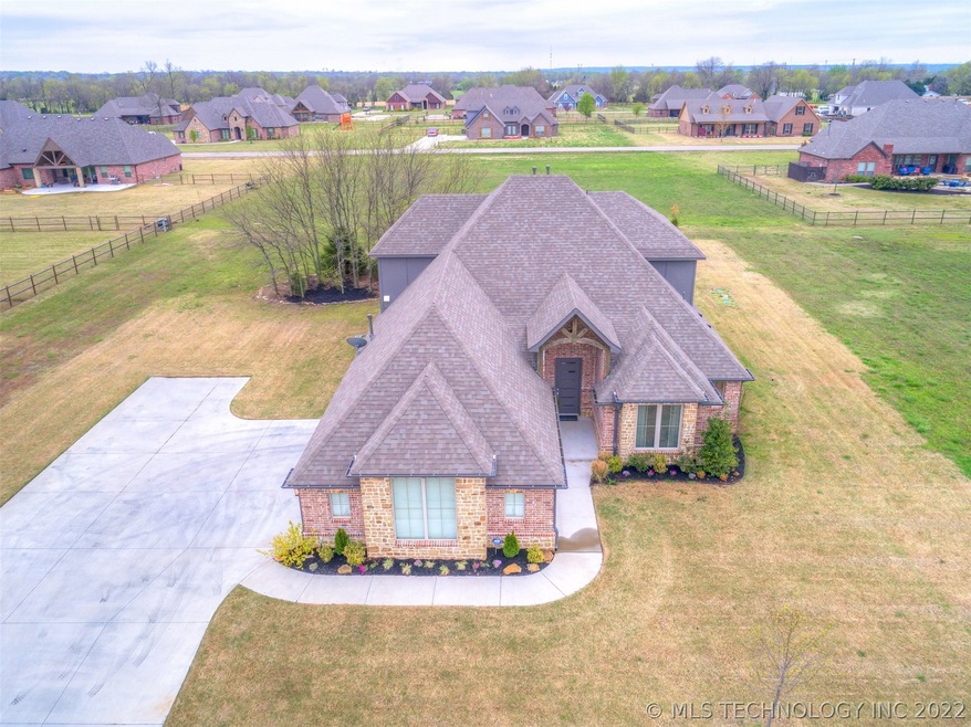 Beautiful home with side entry 3 car garage.