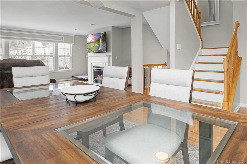 Open dining/living room on main floor