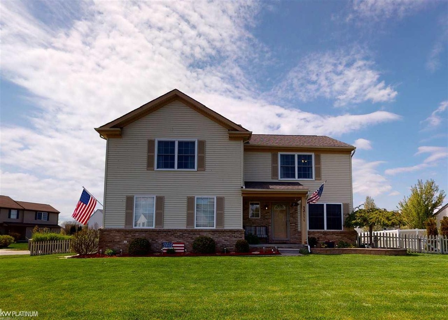Large front yard
