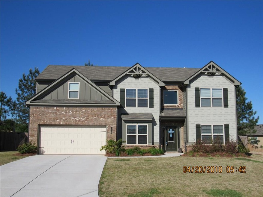 Front of Home with Beautiful Curb Appeal. The home