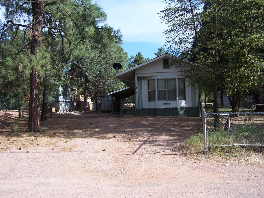 front of property