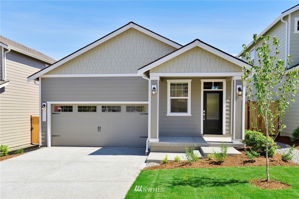 Example of the Aspen floor plan to be located at 4525 Bay Vista Blvd