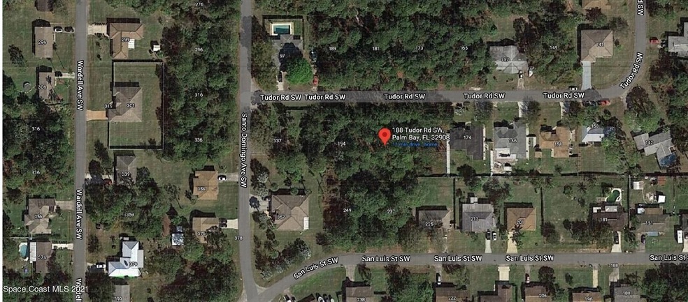 188 Tudor Rd SW - aerial view
