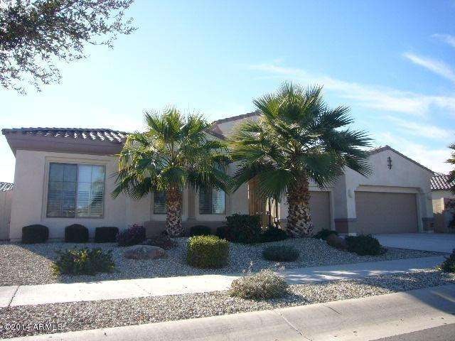 front of property