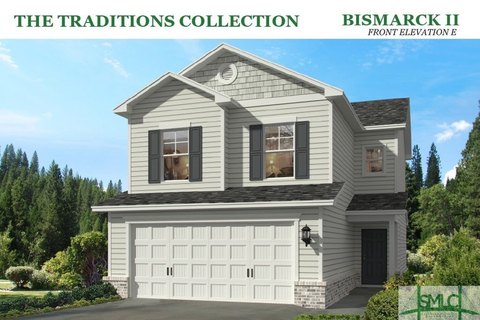 Front View - Elevation E - Artist Rendering