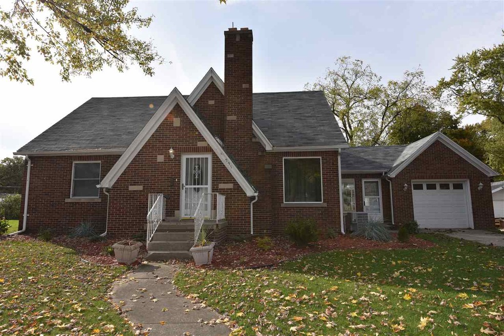 Street view of all brick home