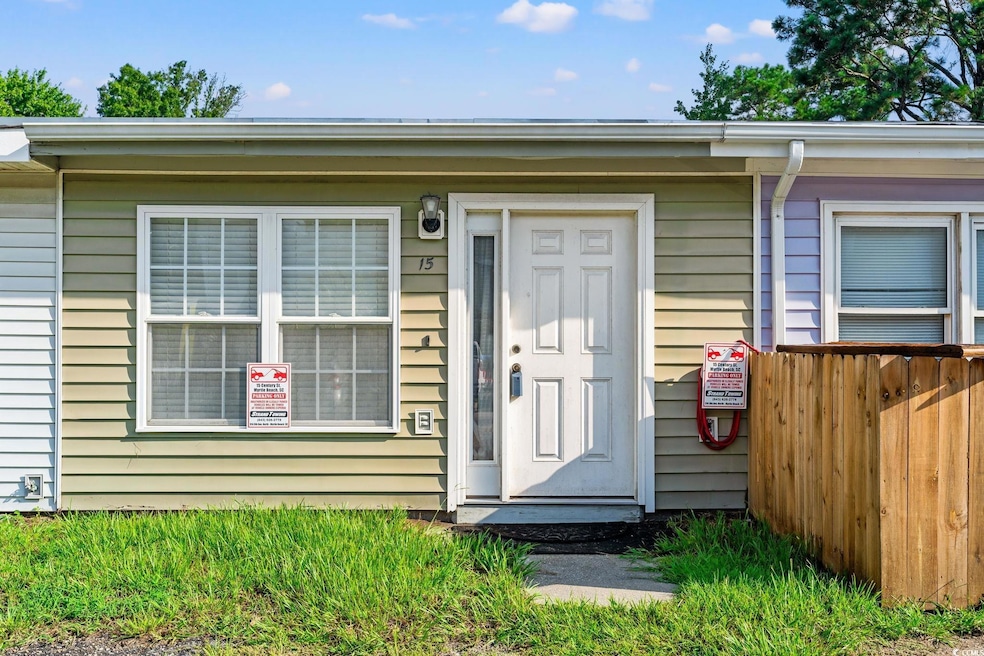 Entrance to property