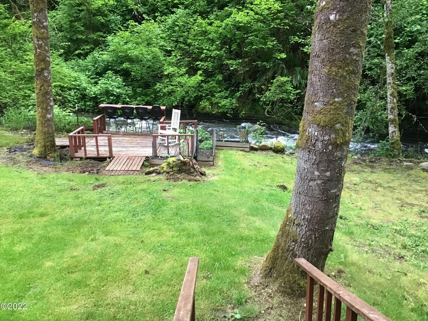 Front yard/Creek