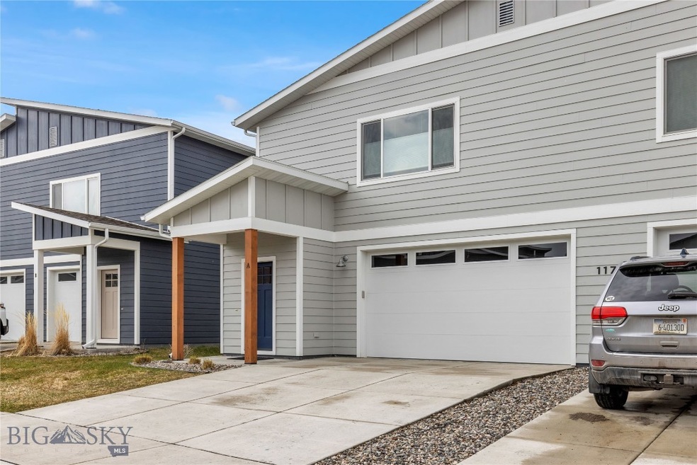 Covered entry + 2 car garage.