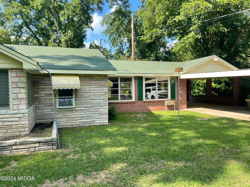 Front right of house 2