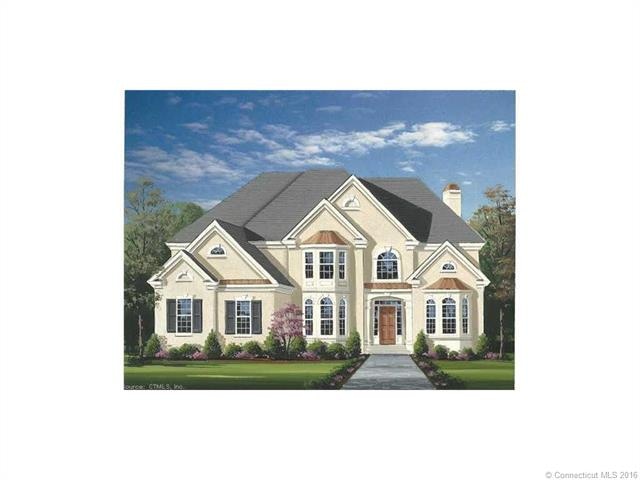 Exterior of house. Rendering of New Construction.