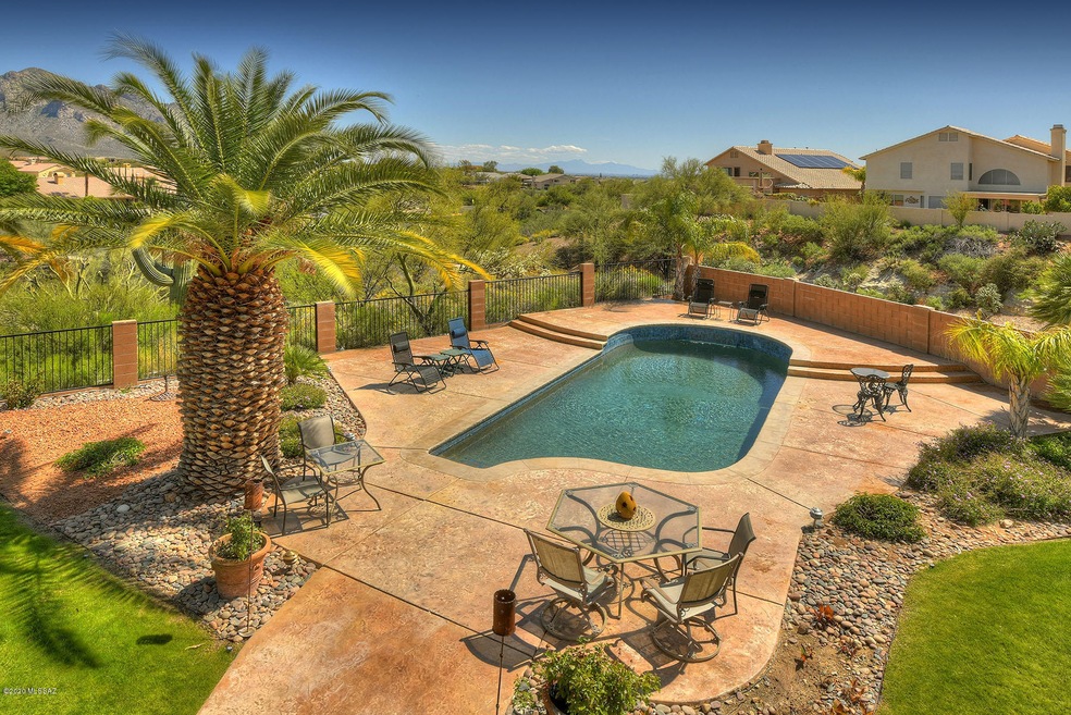 VIEW OF POOL FROM DECK